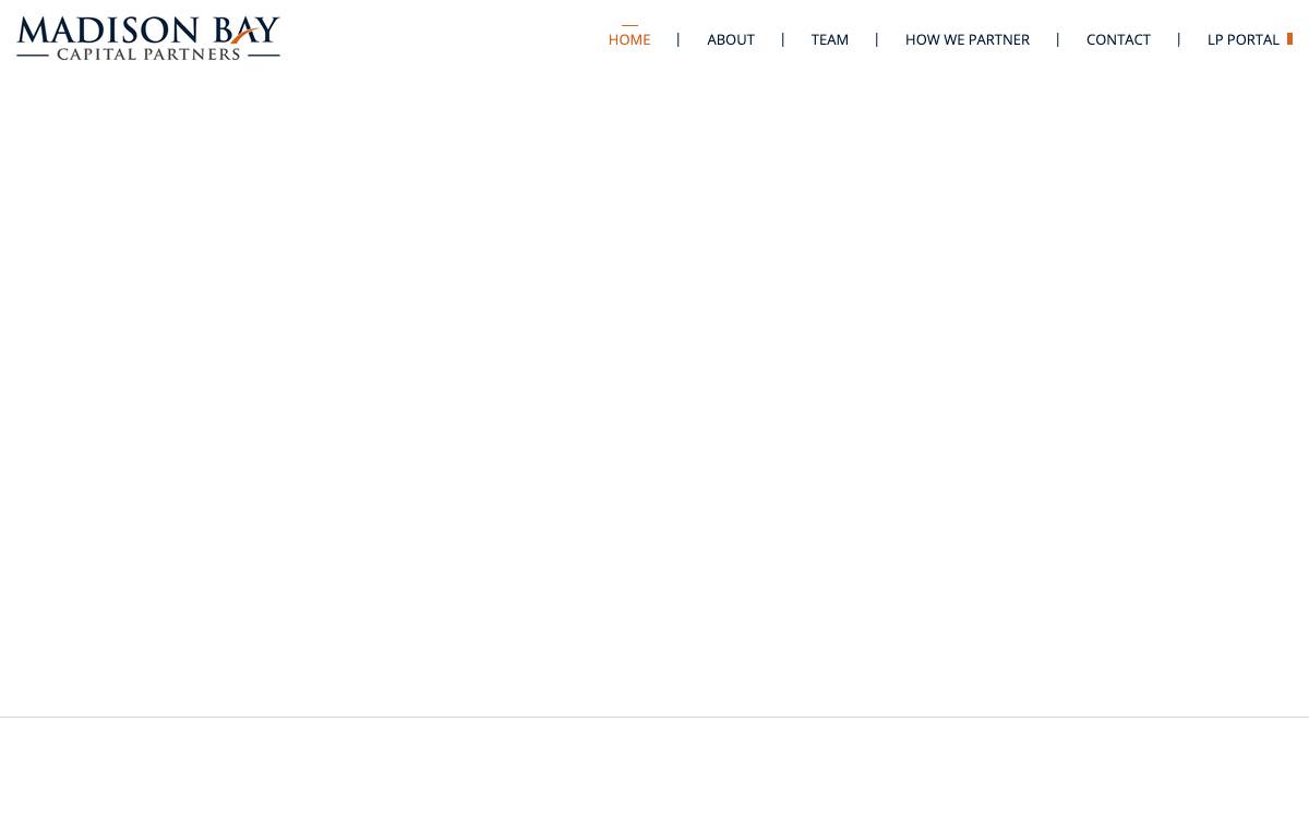 Madison Bay Capital Partners website preview