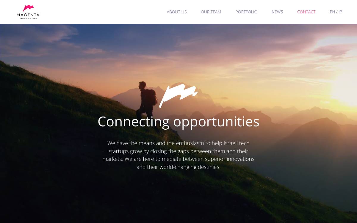 Magenta Venture Partners website preview
