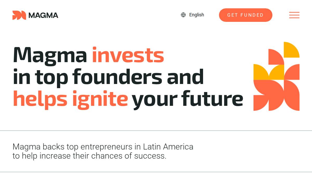 Magma Partners website preview