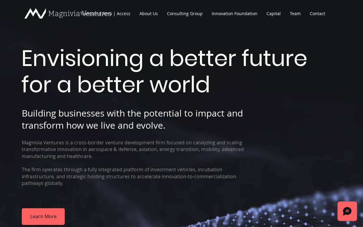 Magnivia Ventures website preview