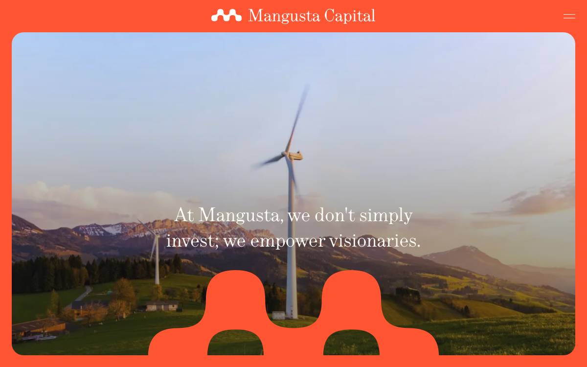 Mangusta Capital website preview