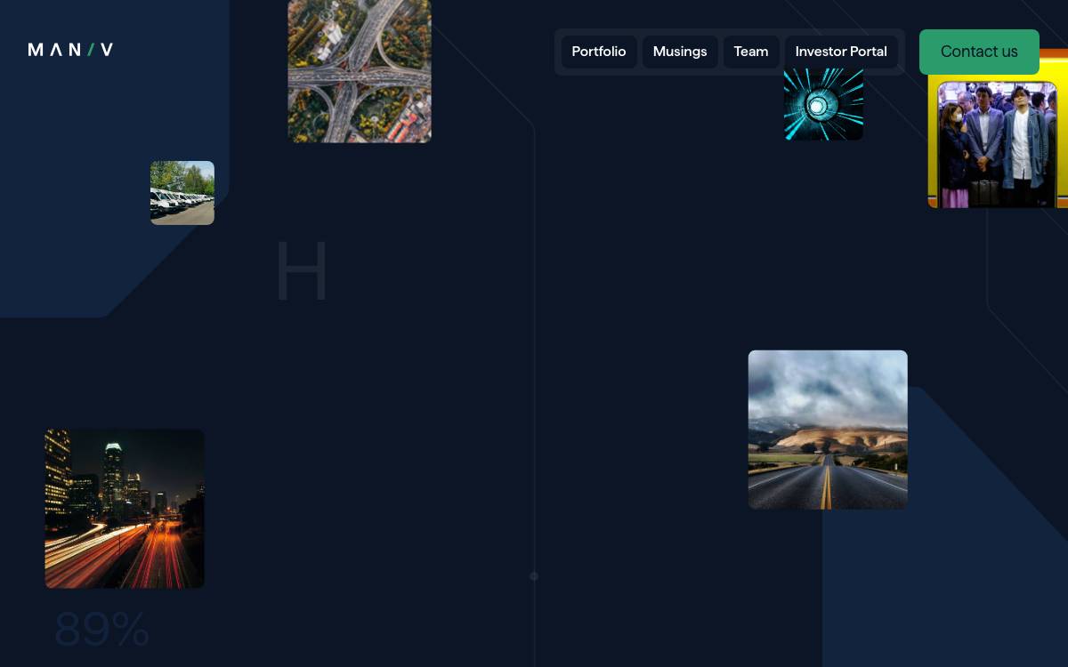 Maniv Mobility website preview