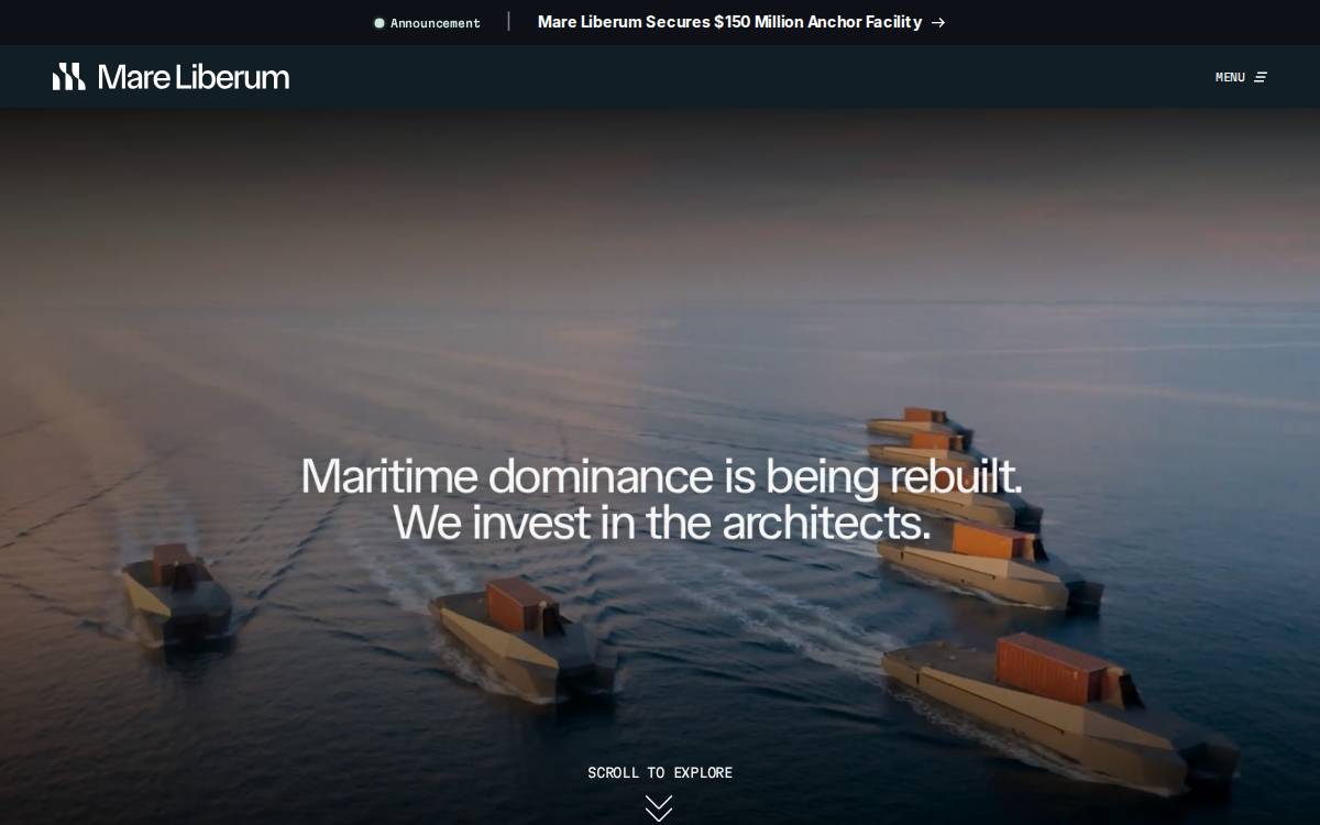 Mare Liberum Capital website preview