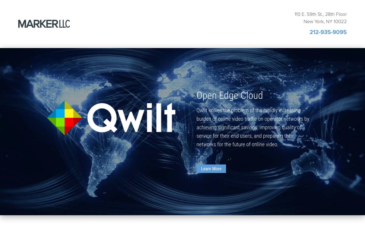 Marker website preview