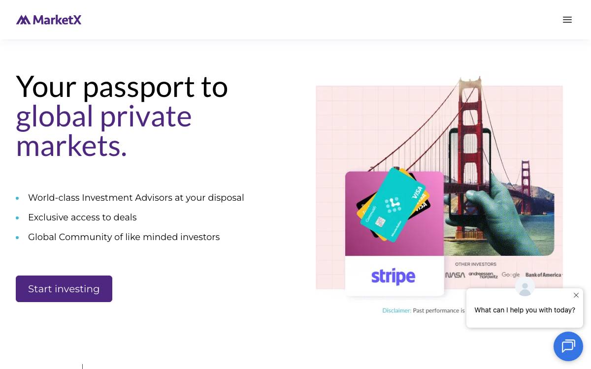 MarketX Ventures website preview