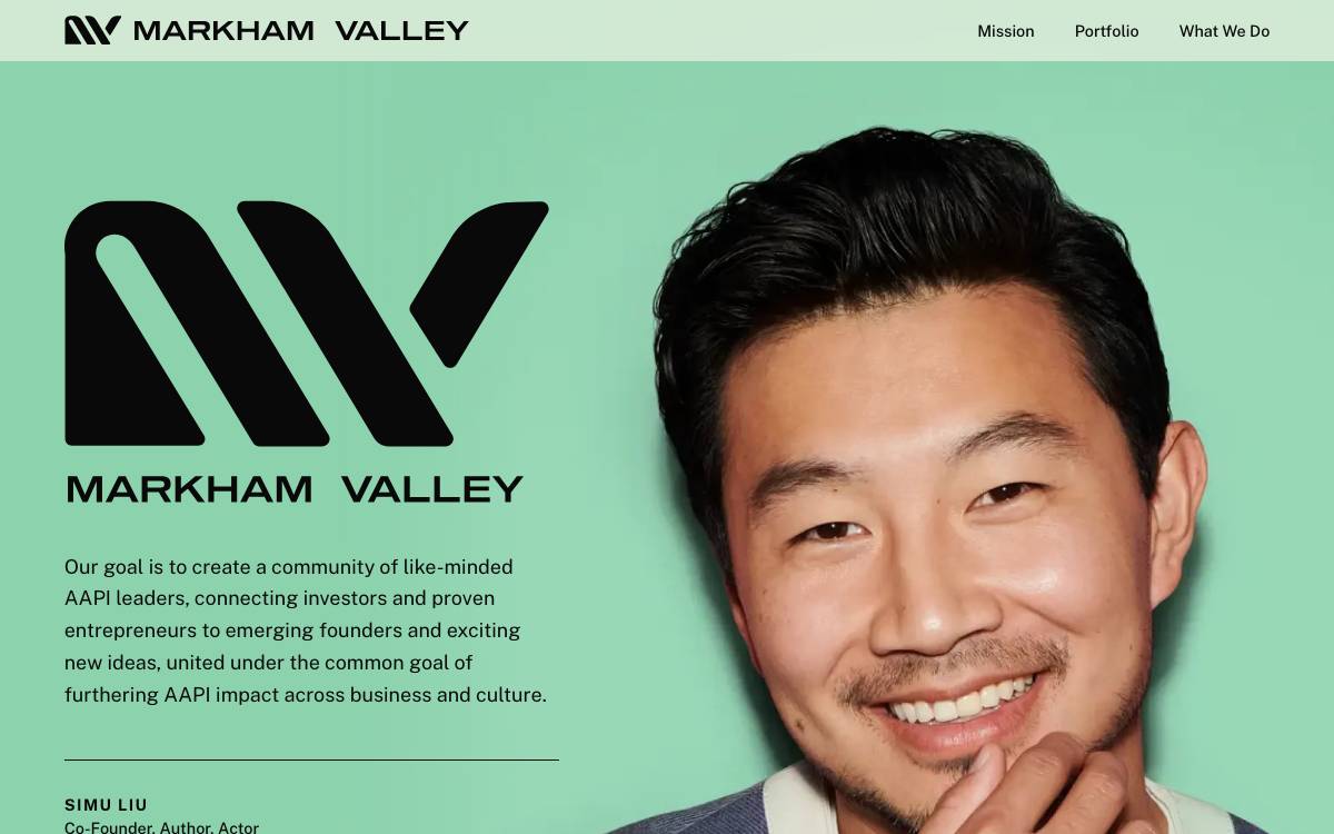 MARKHAM VALLEY VENTURES website preview