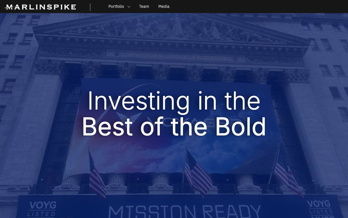 Marlinspike Partners website preview