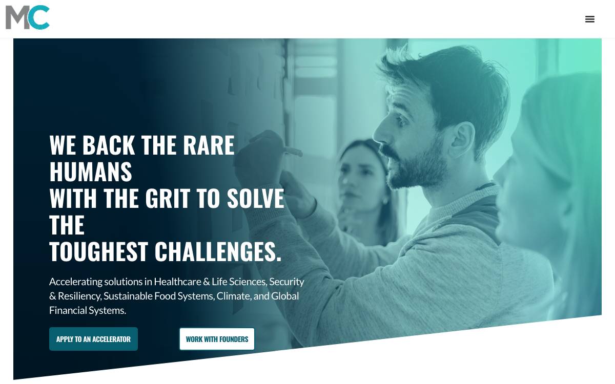 MassChallenge Mexico website preview