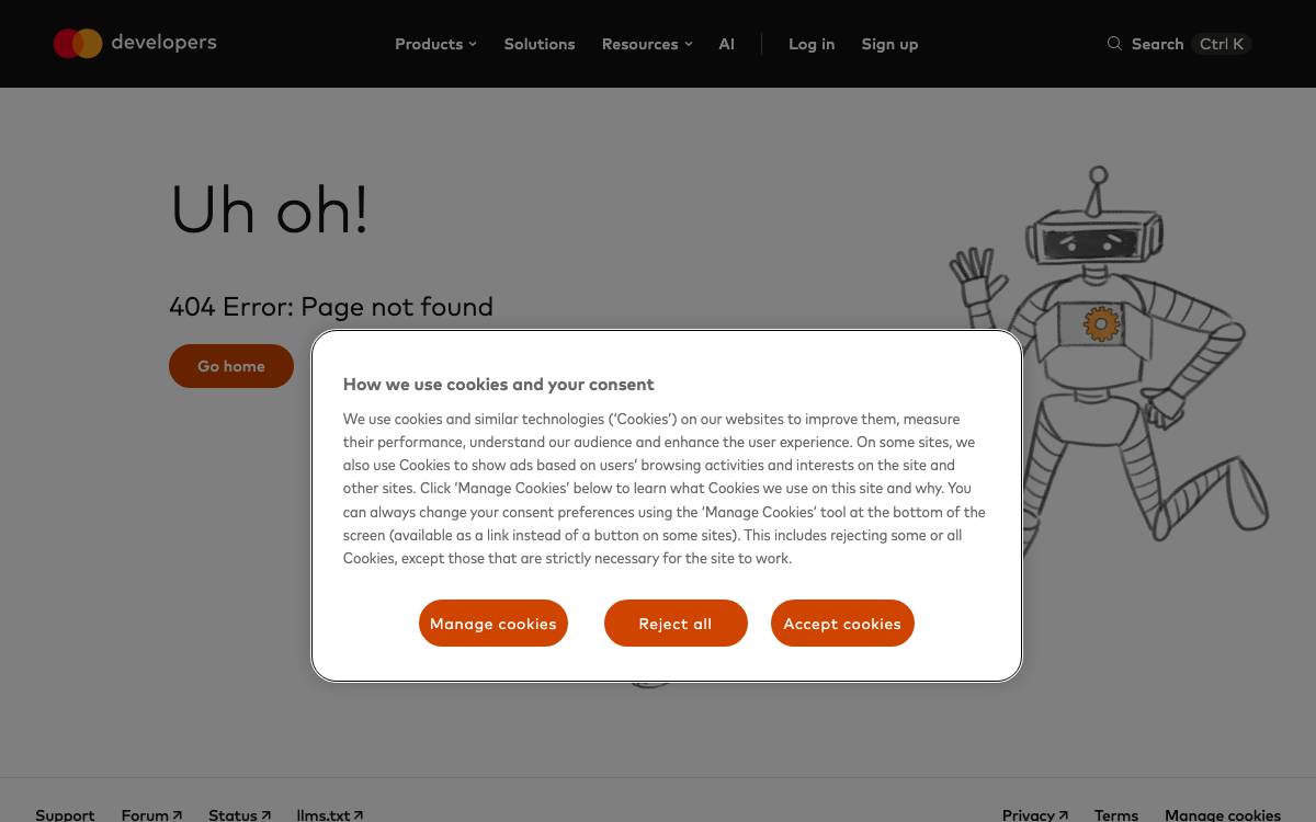 Mastercard Start Path website preview