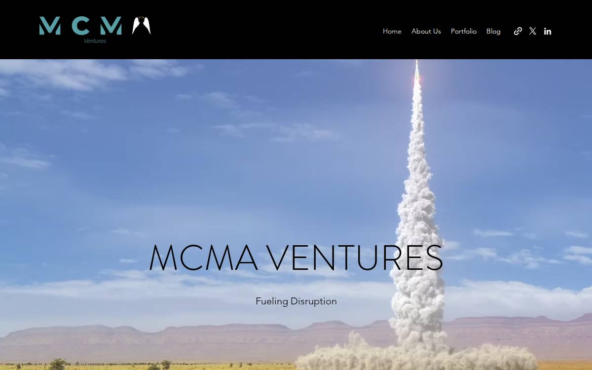 MCMA Ventures, LLC website preview