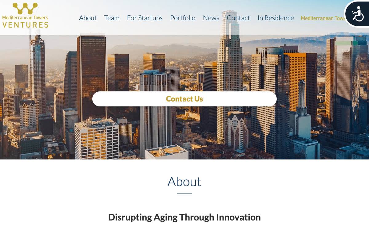 Mediterranean Towers Ventures website preview