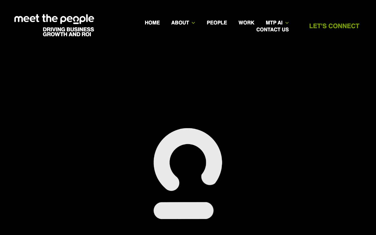 Meet The People website preview