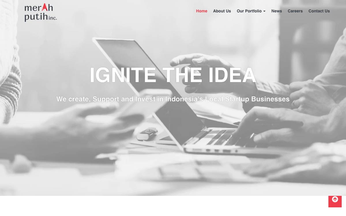 Merah Putih website preview
