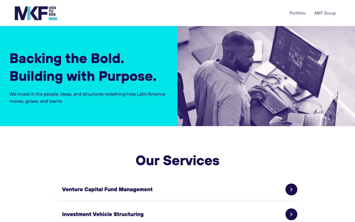 Meridian 75 website preview