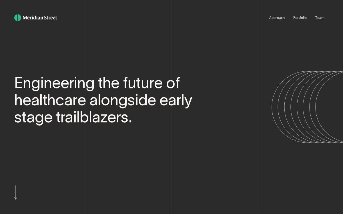 Meridian Street Capital website preview