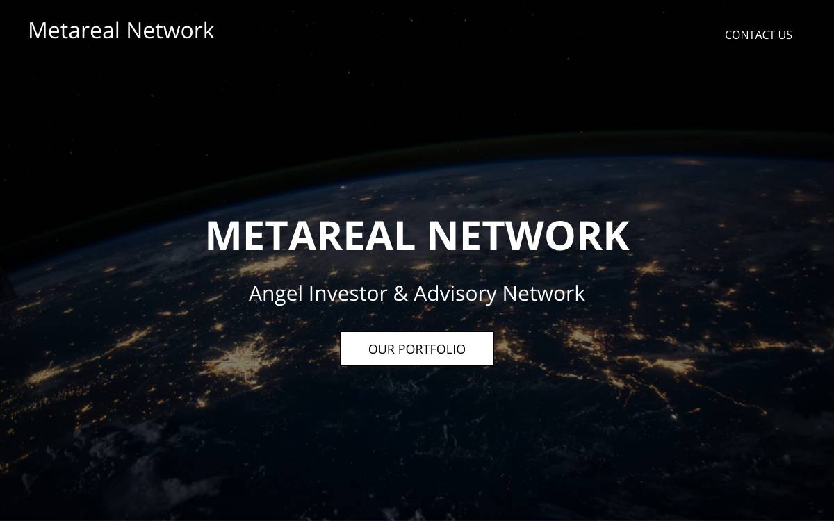 Metareal website preview