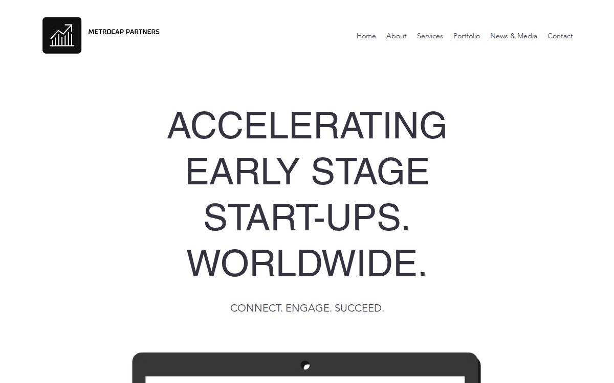 MetroCap Partners website preview