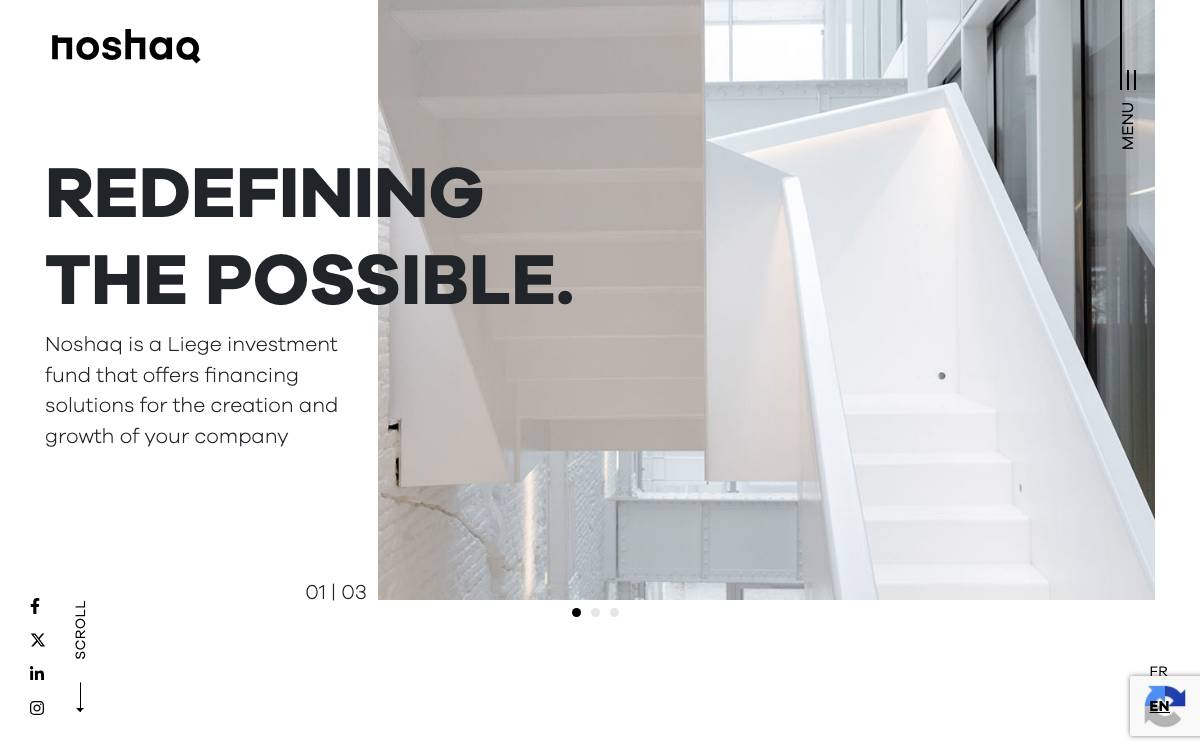 Meusinvest (Noshaq) website preview