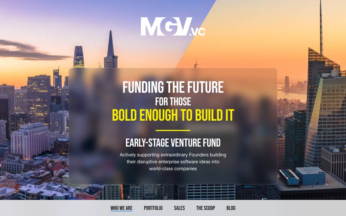 MGV.VC website preview