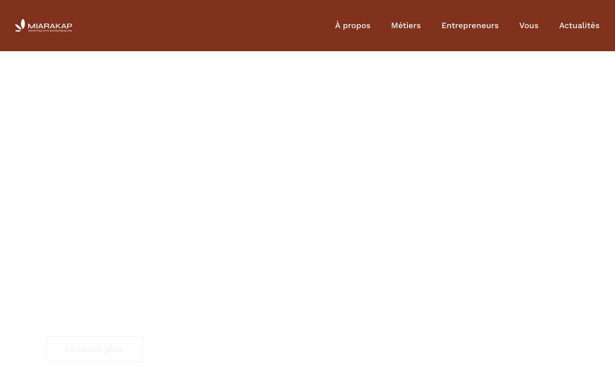 Miarakap website preview