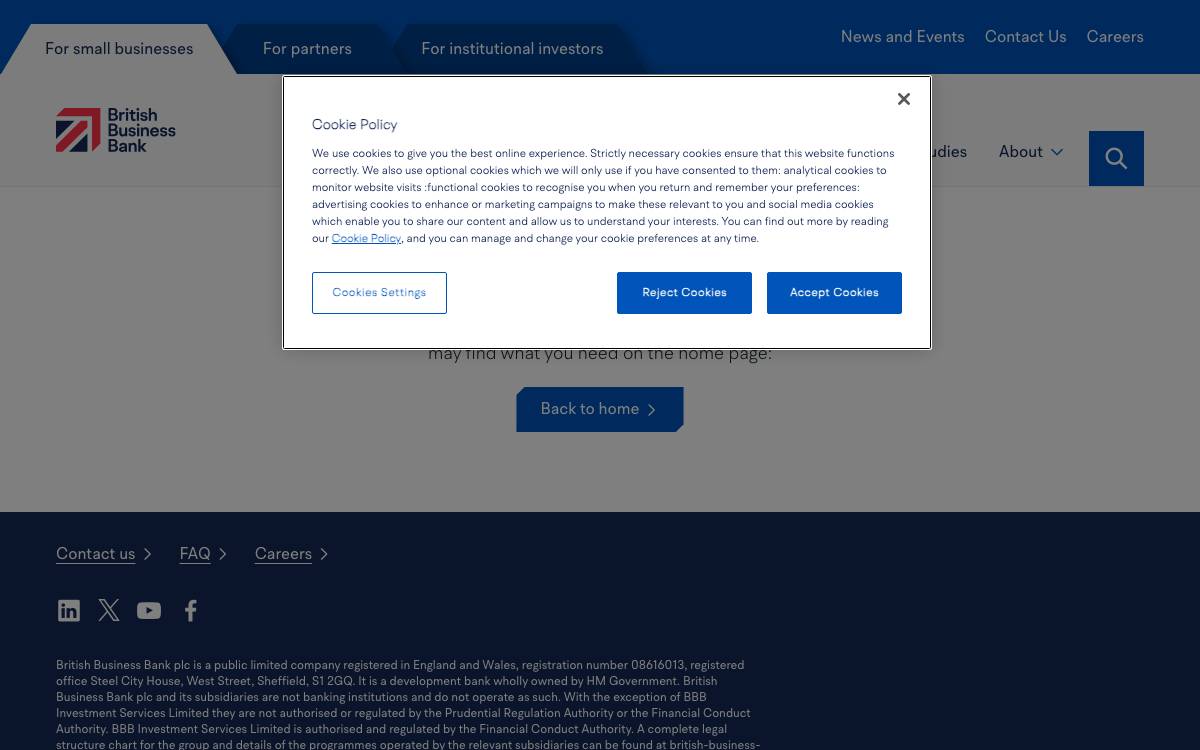 Midlands Engine Investment Fund II website preview
