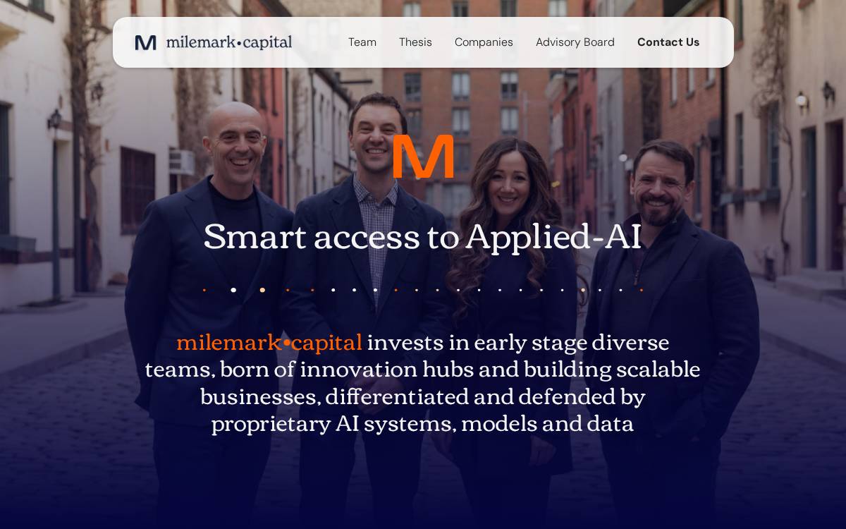 Milemark Capital Partners website preview