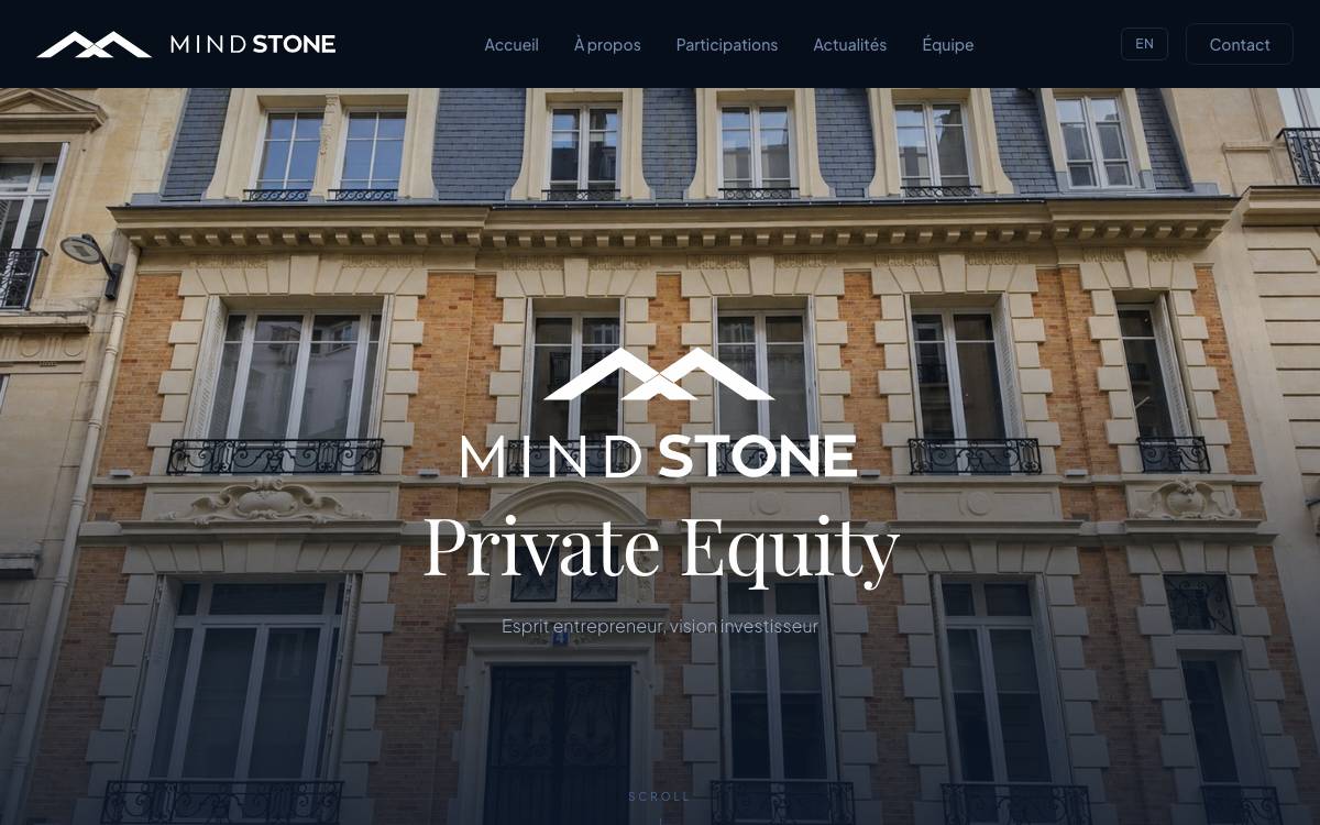 Mindstone website preview