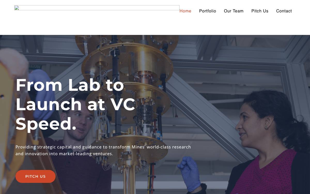 MINES VENTURE website preview