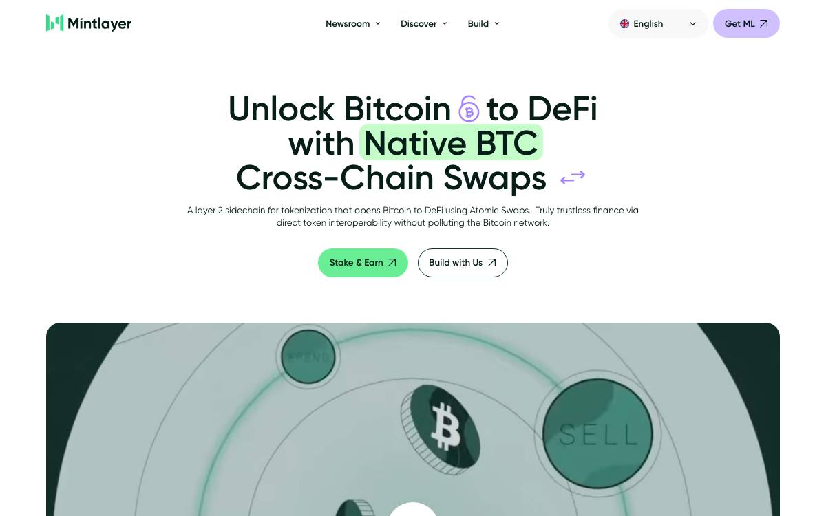 Mintlayer website preview