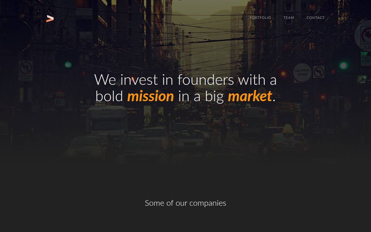Mission and Market website preview