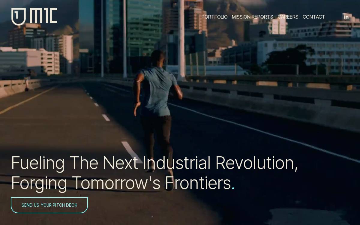 Mission One Capital website preview