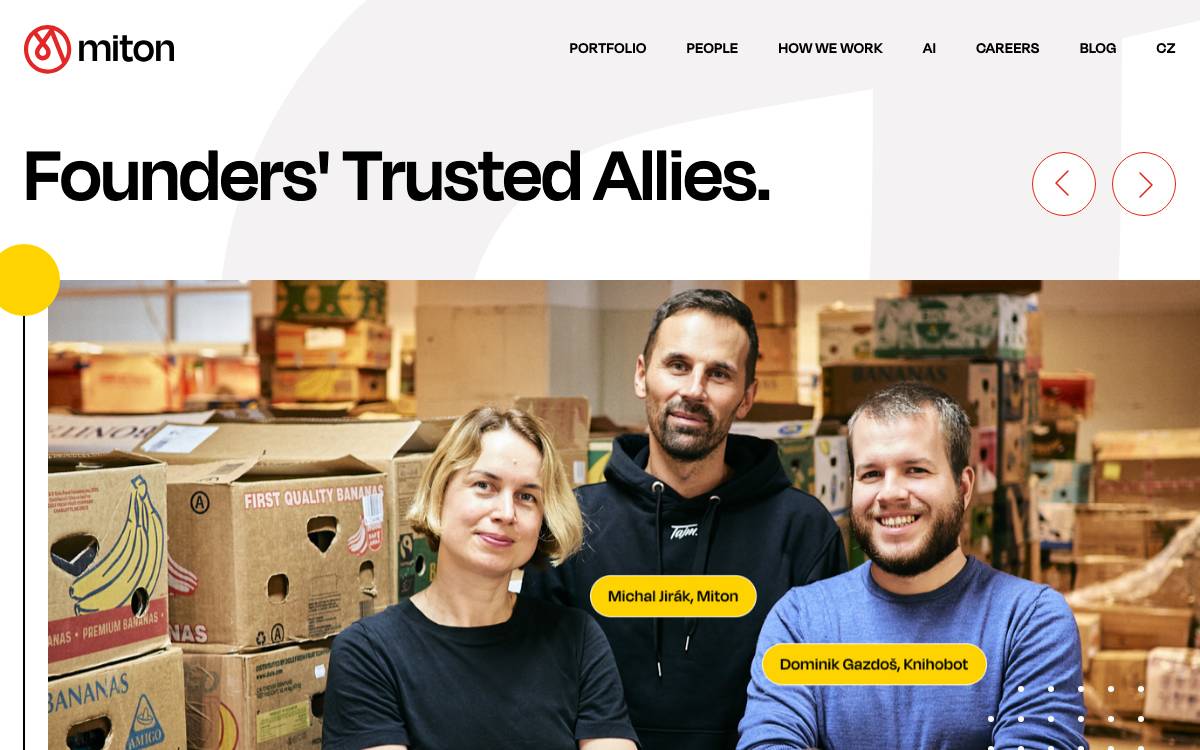 MITON website preview