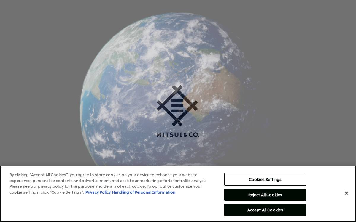 Mitsui & Co website preview