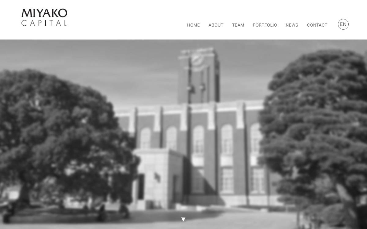 Miyako Capital website preview
