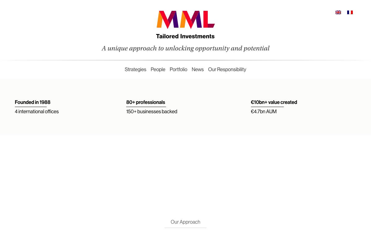 MML UK Advisor website preview