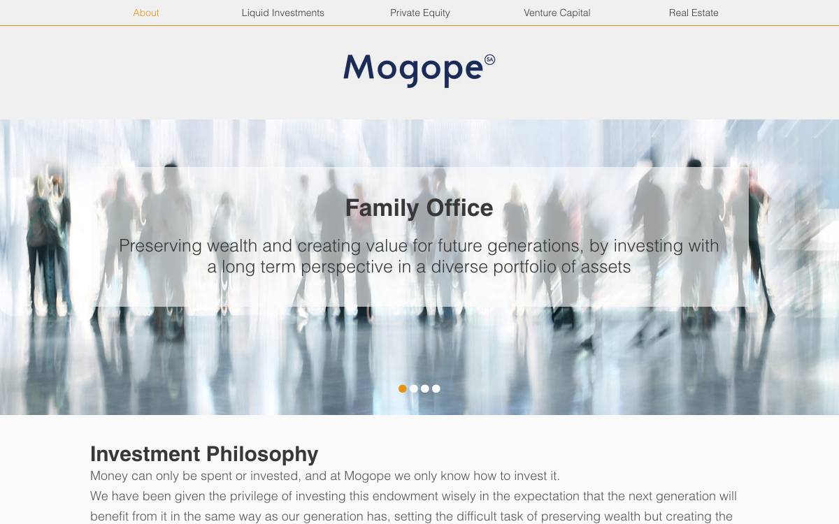 Mogope website preview