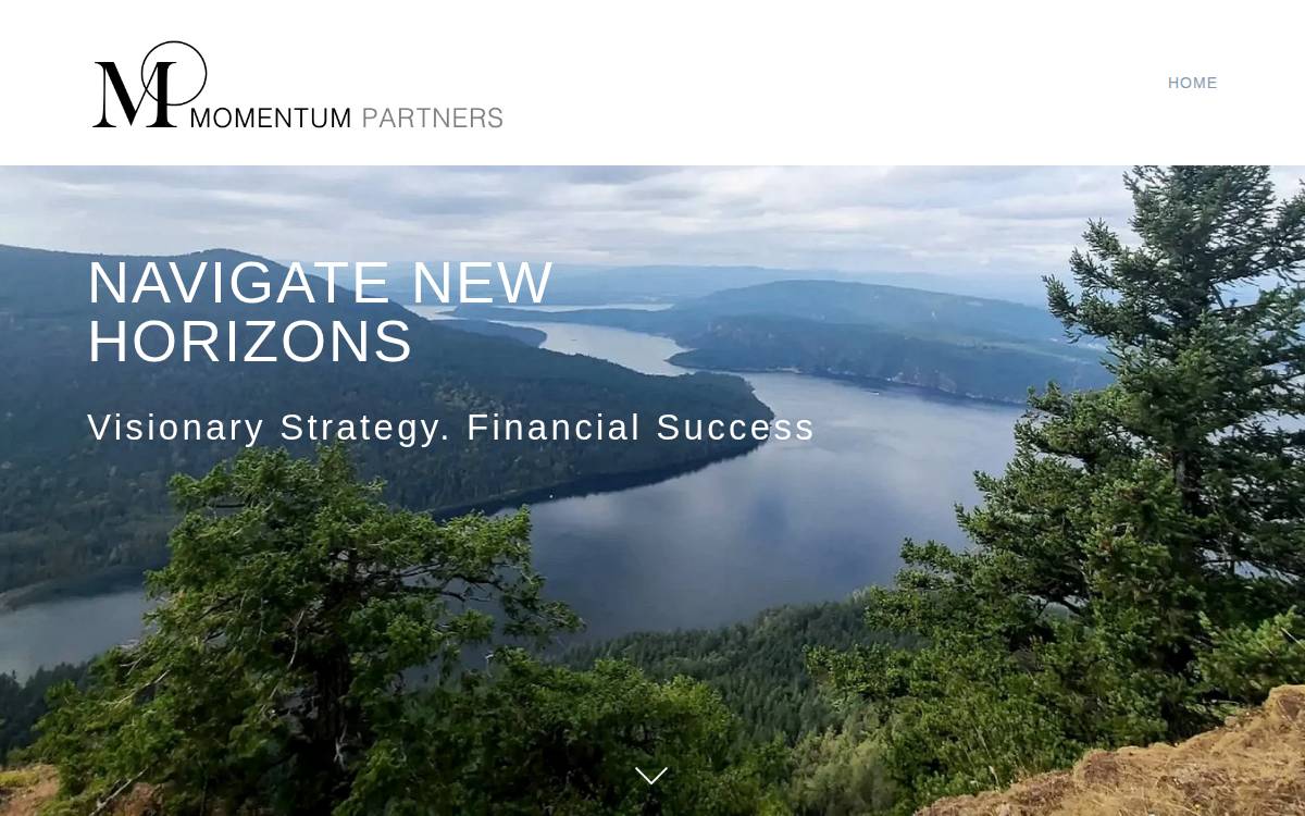 Momentum Venture Partners website preview