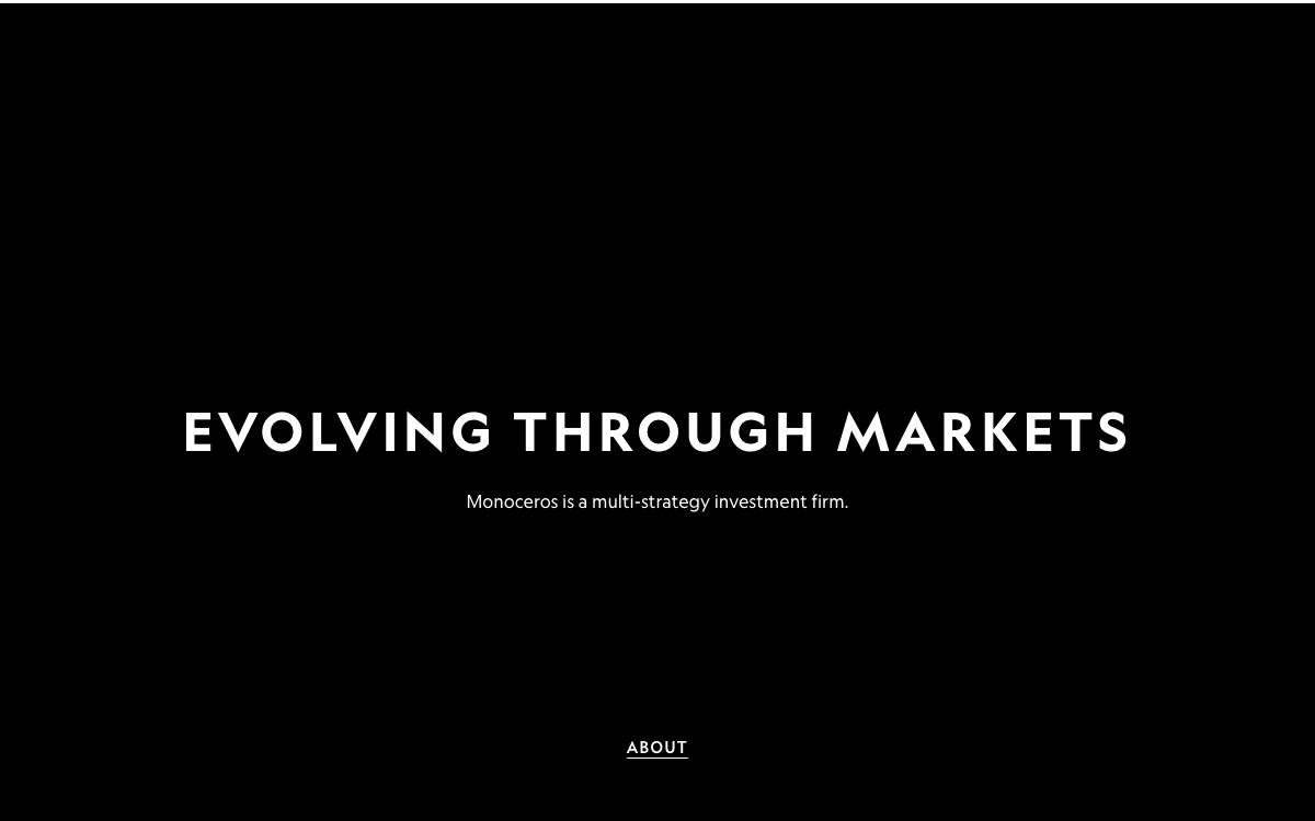 Monoceros website preview