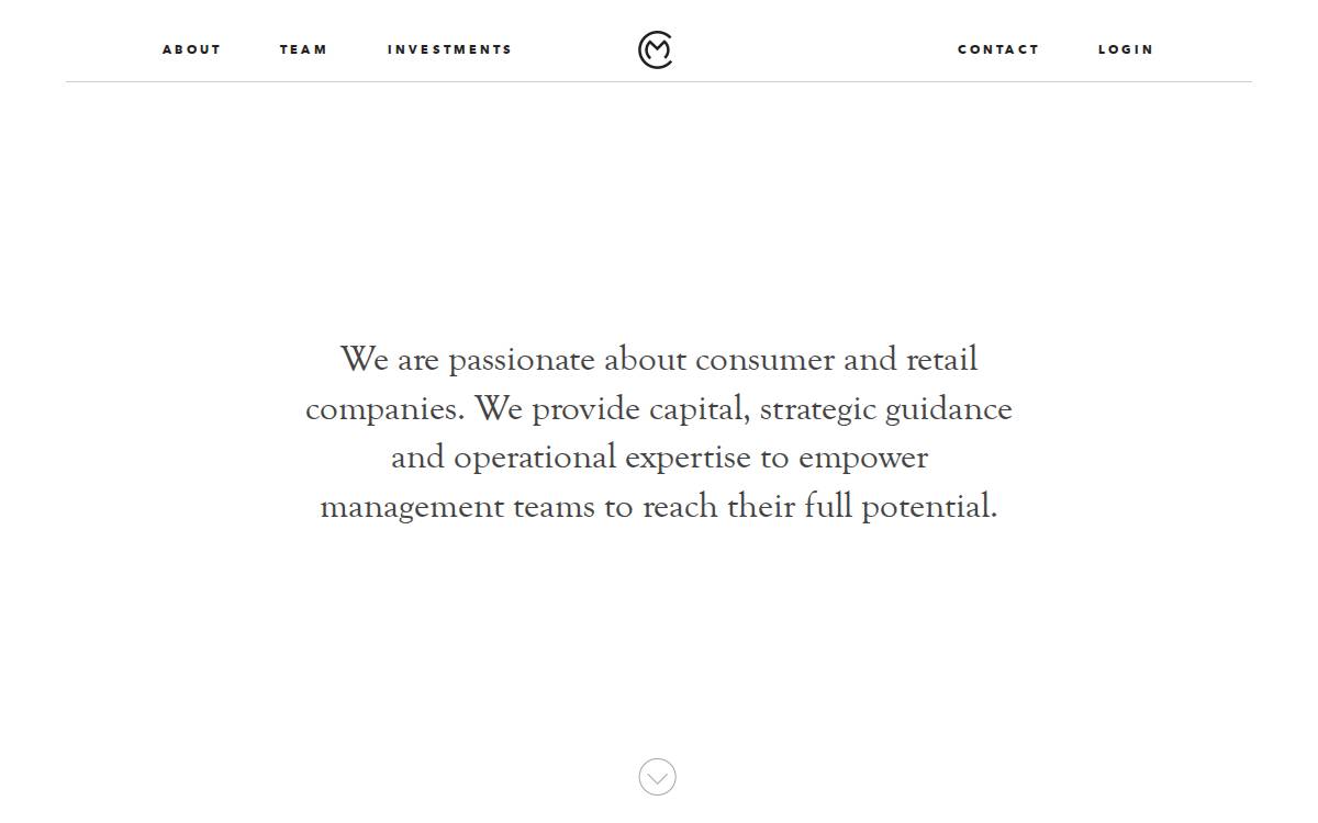 Monogram Capital Partners website preview
