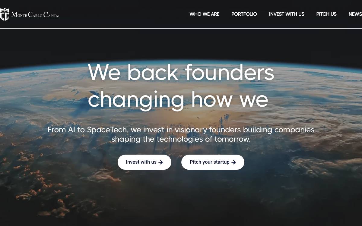 Monte Carlo Capital website preview