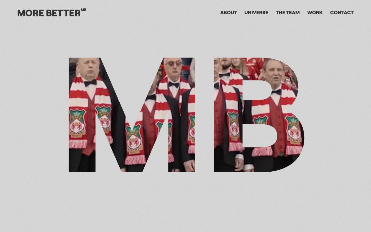 More Better industries website preview