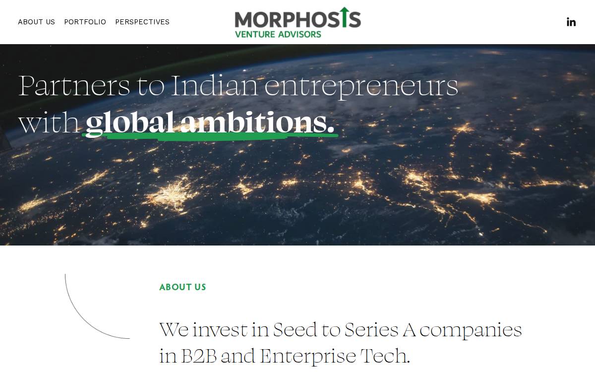 Morphosis India website preview