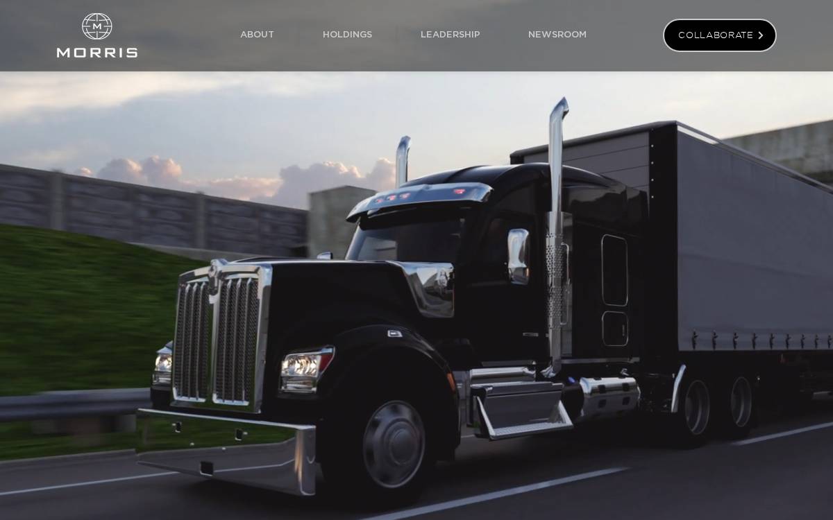 Morris Industries website preview