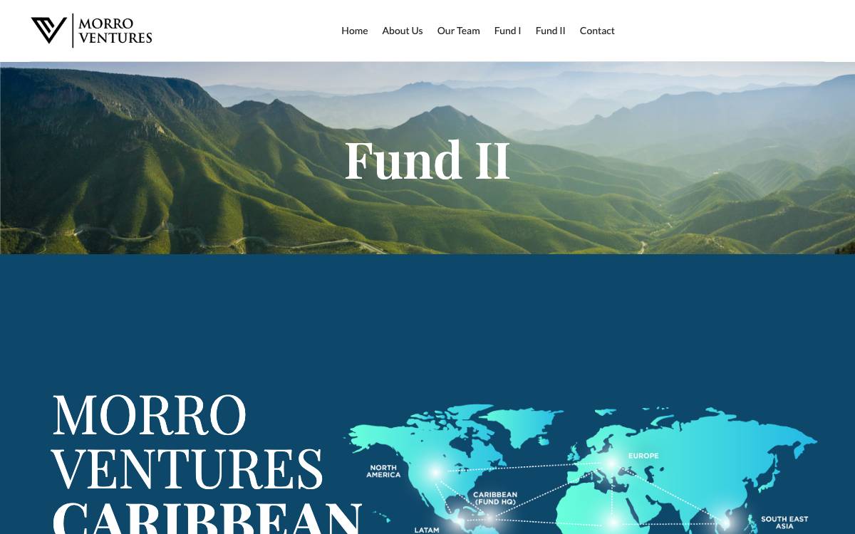 Morro Fund II website preview