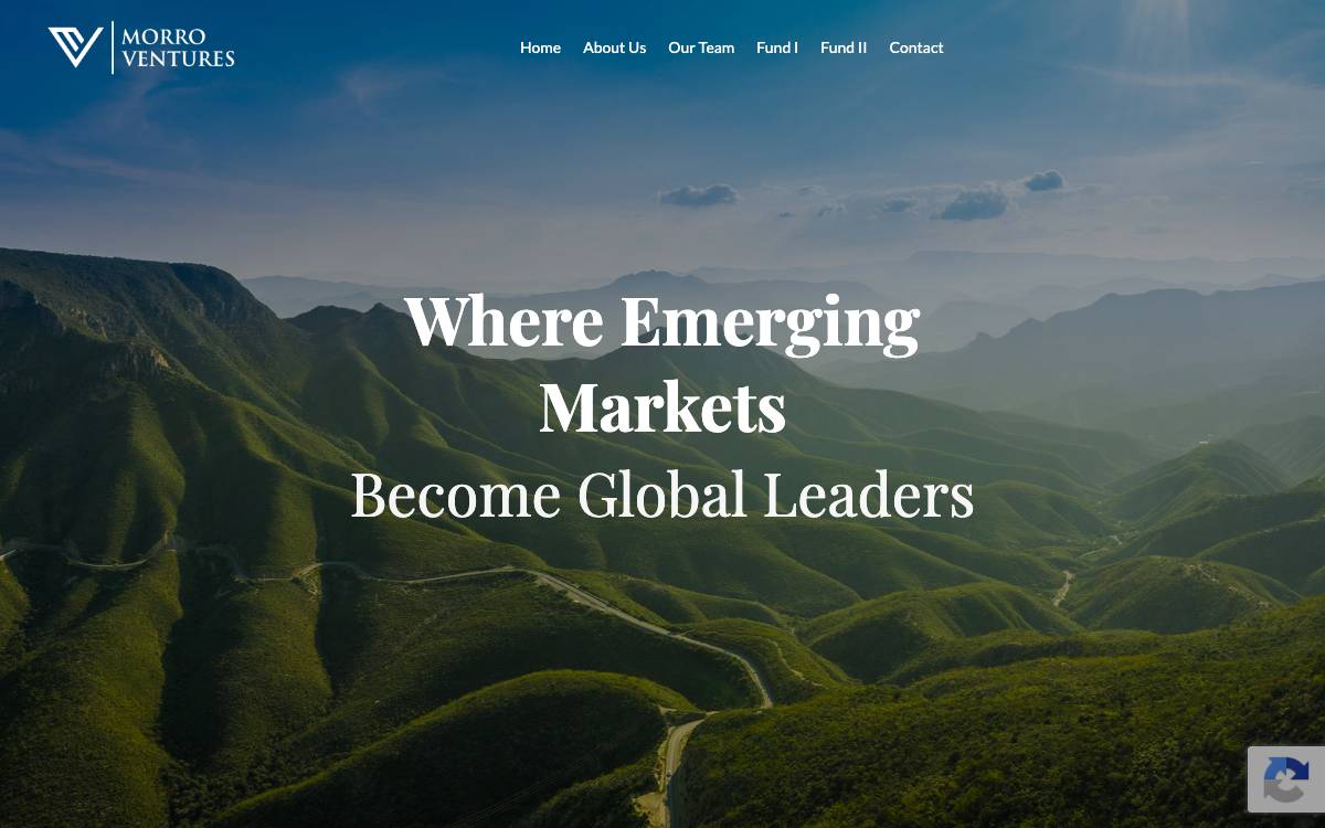 Morro Ventures website preview