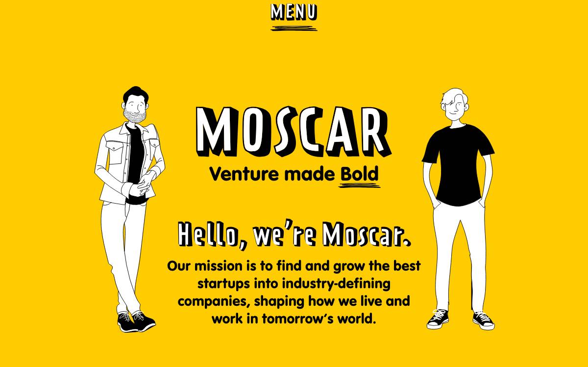 Moscar Capital website preview