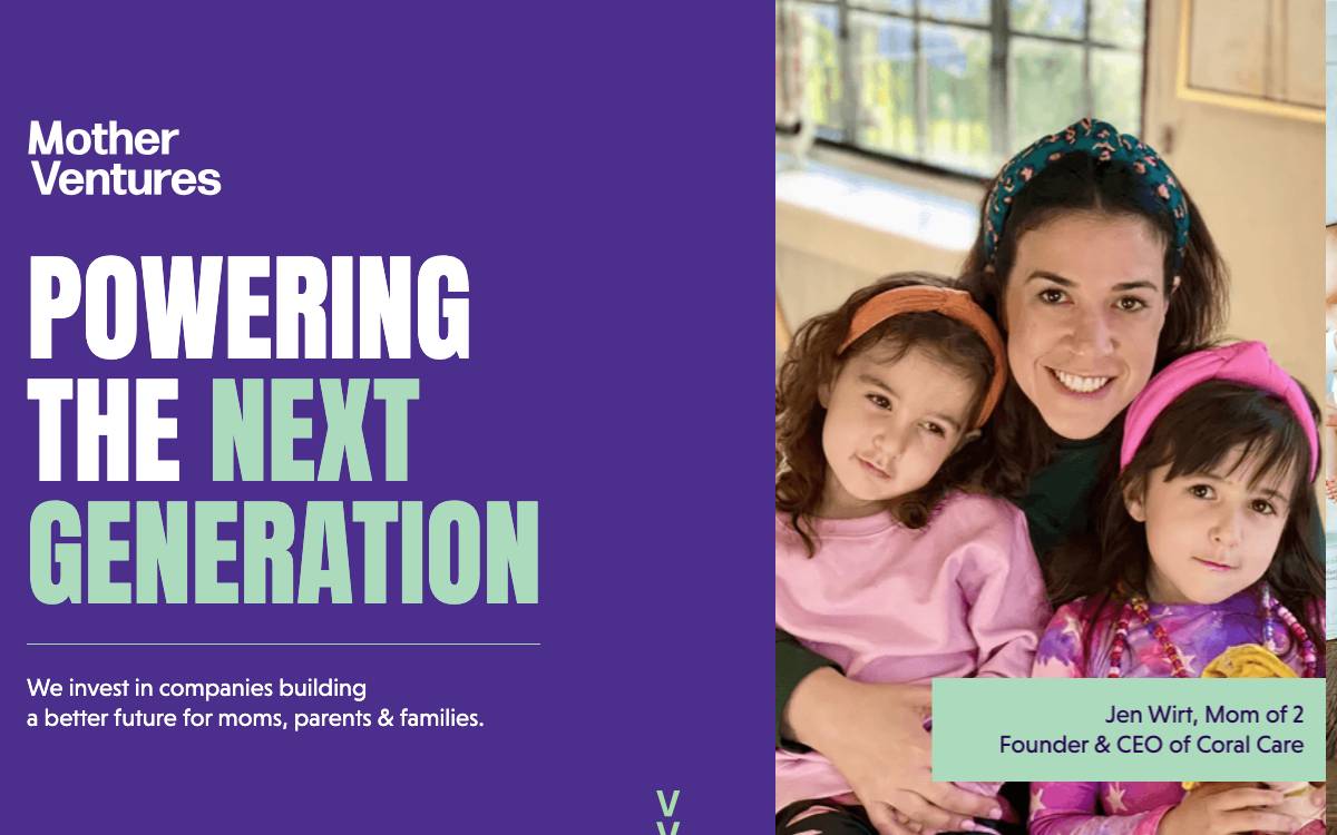 Mother Ventures website preview