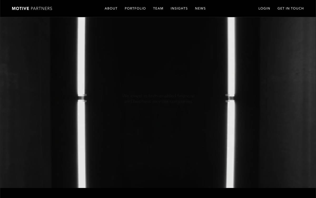 Motive Partners website preview