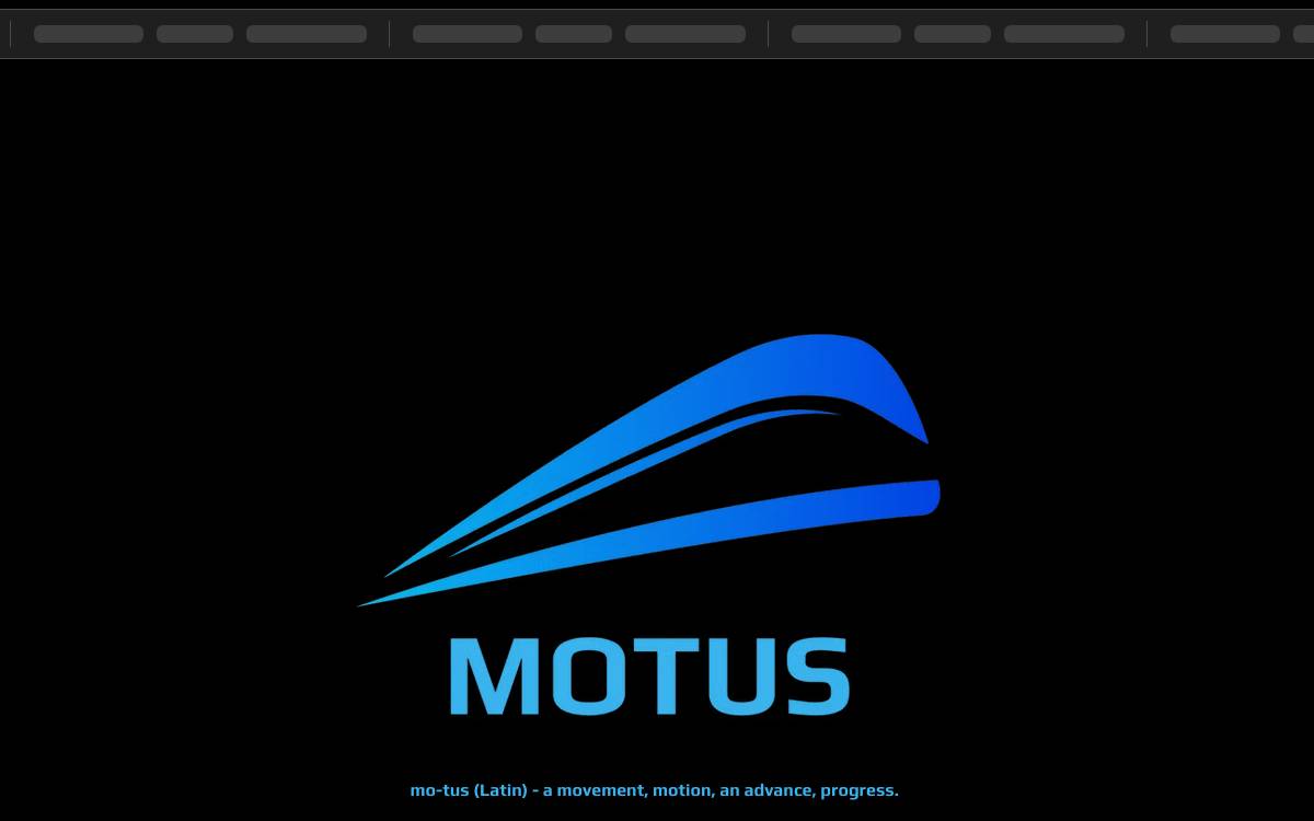 Motus Capital Management website preview