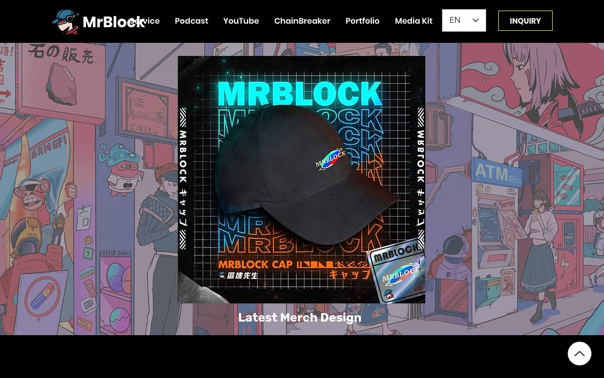 MrBlock website preview